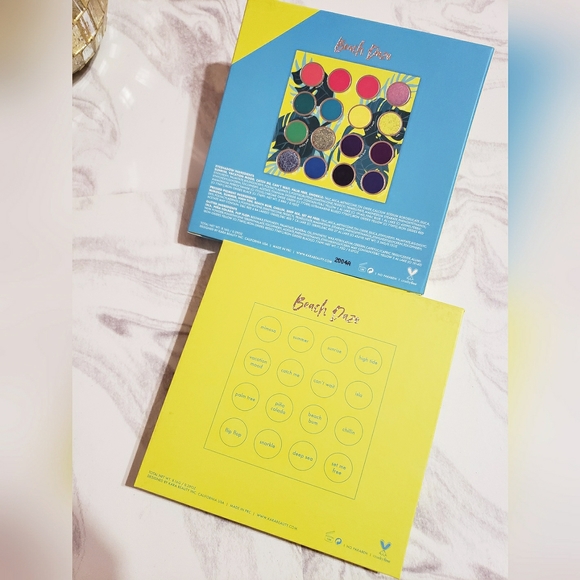 Beach Daze 16 Color Eyeshadow Palette From Kara Beauty - Picture 3 of 4